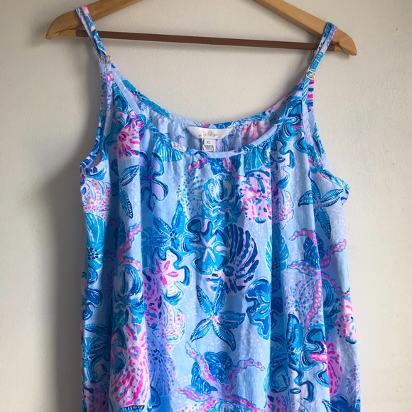 LILLY PULITZER Amerie Linen Midi Dress - Picture 7 of 13